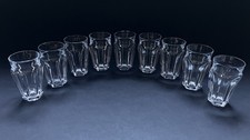 BACCARAT HARCOURT LOT 9 GOBELET VERRE CRISTAL TAILLÉ VIN CHAMPAGNE GLASS CRYSTAL