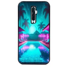 Coque noire pour Reno 2Z hawaii piscine