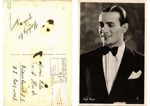 Cpa tino rossi film - film, star