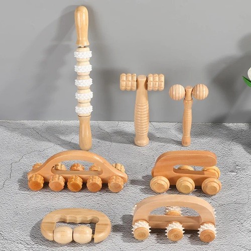 Pcs wooden massage - massage, roller