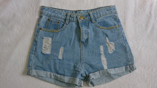 Short fille jean bleu - fille,