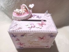 Urne baptême bébé fimo