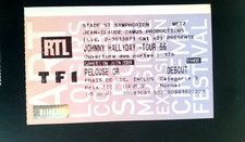 billet ticket concert Johnny