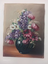 Huile sur toile Nature morte