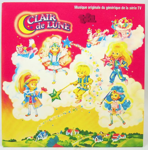 Clair lune disque - clair, de