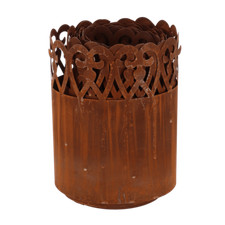 Bordure De Jardin Décorative, Avec Design Enroulé - Livrée Enroulée L 4,8 Mètres