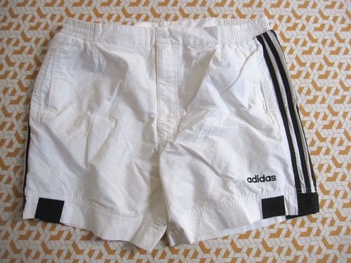 Short vintage coton mixte - coton,