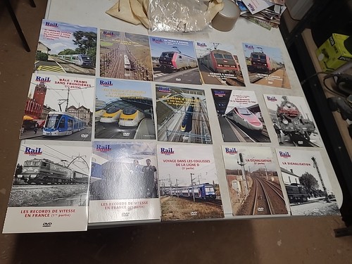 Lot dvd rail passion - lot,