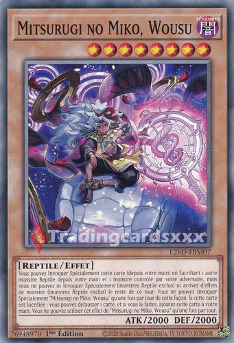Mitsurugi no miko - yu-gi-oh!,