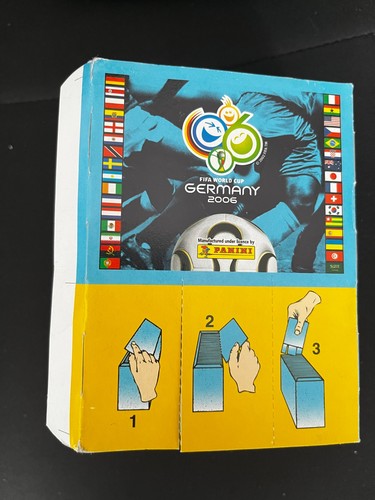 Panini boite vide empty box - boite,