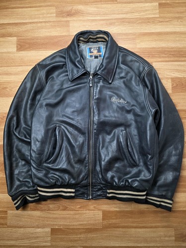 Blouson cuir vintage - blouson,