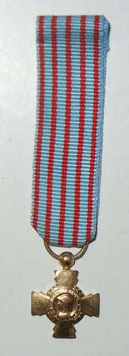 Médaille miniature croix - ,
