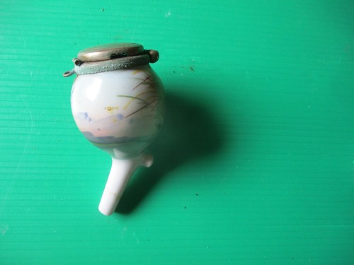 Pipe porcelaine decor envol - porcelaine,