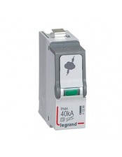 Cassette de remplacement pour parafoudre basse tension type T2 Imax 40kA  LEGRAN
