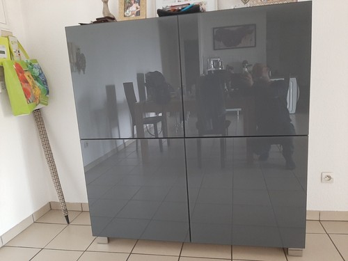Vaissellier 4portes verre - vaissellier.4portes, en