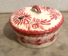 Bonbonnière céramique Décor floral HENRIOT  Quimper 