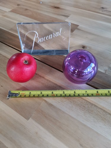 Baccarat boule cristal - baccarat,