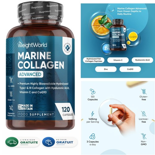 Collagène marin acide - marin,