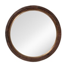 Grand Miroir Rond Éclat
