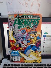 AVENGERS WEST COAST #80 1992 VF GALACTIC STORM PART 2 Marvel Comics VO US