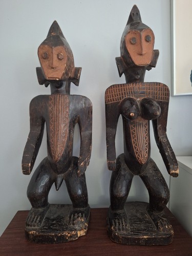 Statue sculpture african - , man