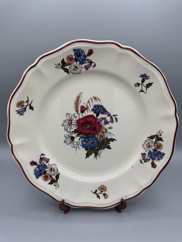 Assiette faïence signée - assiette, en