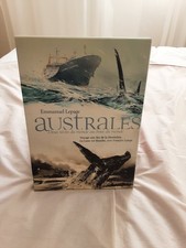 COFFRET AUSTRALES EMMANUEL LEPAGE FUTUROPOLIS DÉDICACÉ  2 ALBUMS 