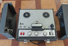 Sony TC-200 Reel to Reel Tape Deck / Recorder with Speakers & Reels