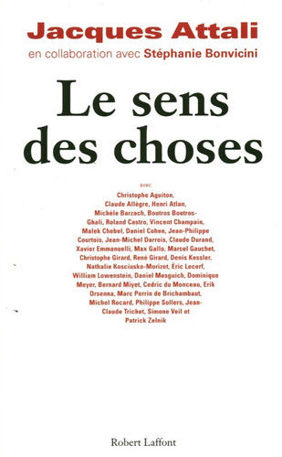 Livre sens des choses - livre,