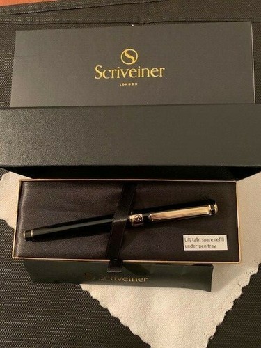 Stylo roller scriveiner noir - stylo,