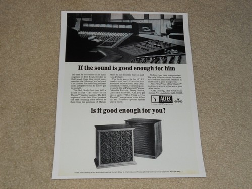Altec voice the - altec, a-7