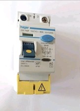 interrupteur différentiel HAGER 40A 30mA type AC CD742F 164742 3