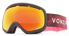 LUNETTES DE SKI VONZIPPER SKYLAB B4BC MERLOT SATIN WILDLIFE GOLD CHROME + YELLOW