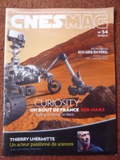 REVUE CNES MAG 54 7/12 TAAF SCIENCE ESPACE MARS CURIOSITY ILE POUBELLE JUPITER