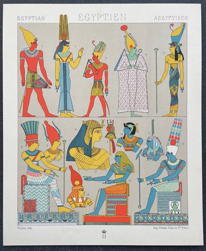 Costume historique égyptien - historique,
