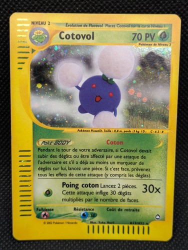 Carte pokemon cotovol holo - pokemon,