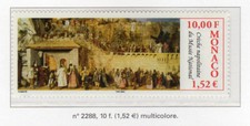 Monaco 2000 Y&TN°2288 Crèche Napolitaine timbre neuf  MNH /Almo1