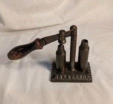 Ancienne Sertisseuse Presse Pour Fabriquer des Balles de Fusil 