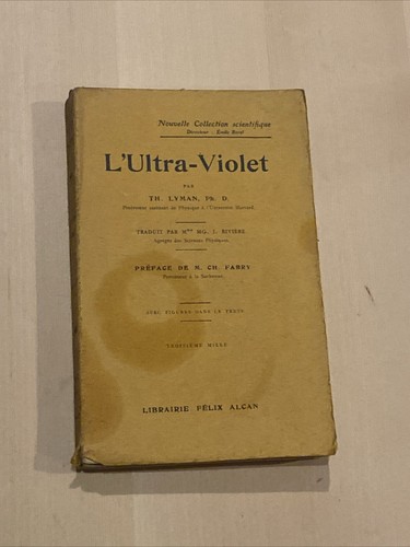 Ultra violet th lyman - , th.