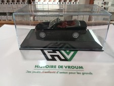 Miniature BMW Série 3 Cabriolet (E36) 1/43 SCHABAK - Noir Intérieur Rouge - Sous