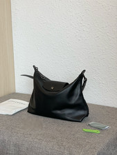 Longchamp Black Underarm Bag /