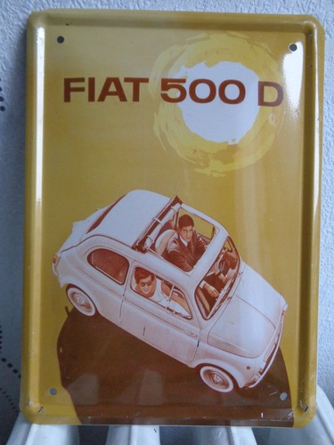 Tole metal fiat 500 - 500, 15