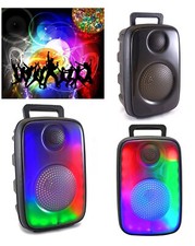 ENCEINTE SONO PORTABLE PARTY BLUETOOTH 150W MOBILE USB TWS LED RGB MSD RADIO FM