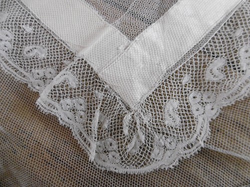 Tablier baptême xixeme en - tablier,
