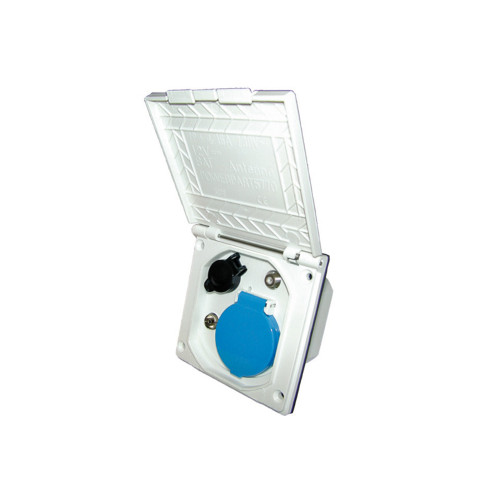 Presa esterna 230v 12v sat - esterna, 230v/12v/tv/sat