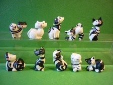 FEVE  CHAT NOIR ET BLANC MAT  -     SERIE COMPLETE 2015