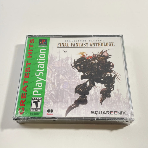 Ps1 final fantasy anthology - ps1,