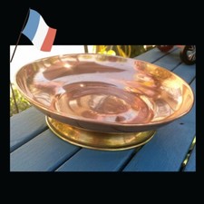 Old Empty pockets in copper and brass, France.