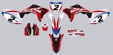 Kit deco Stickers autocollant Honda CRF 450 (design 04)
