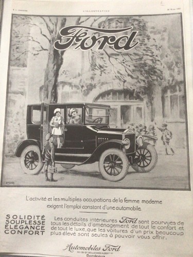 Publicite ancienne automobile - publicite,